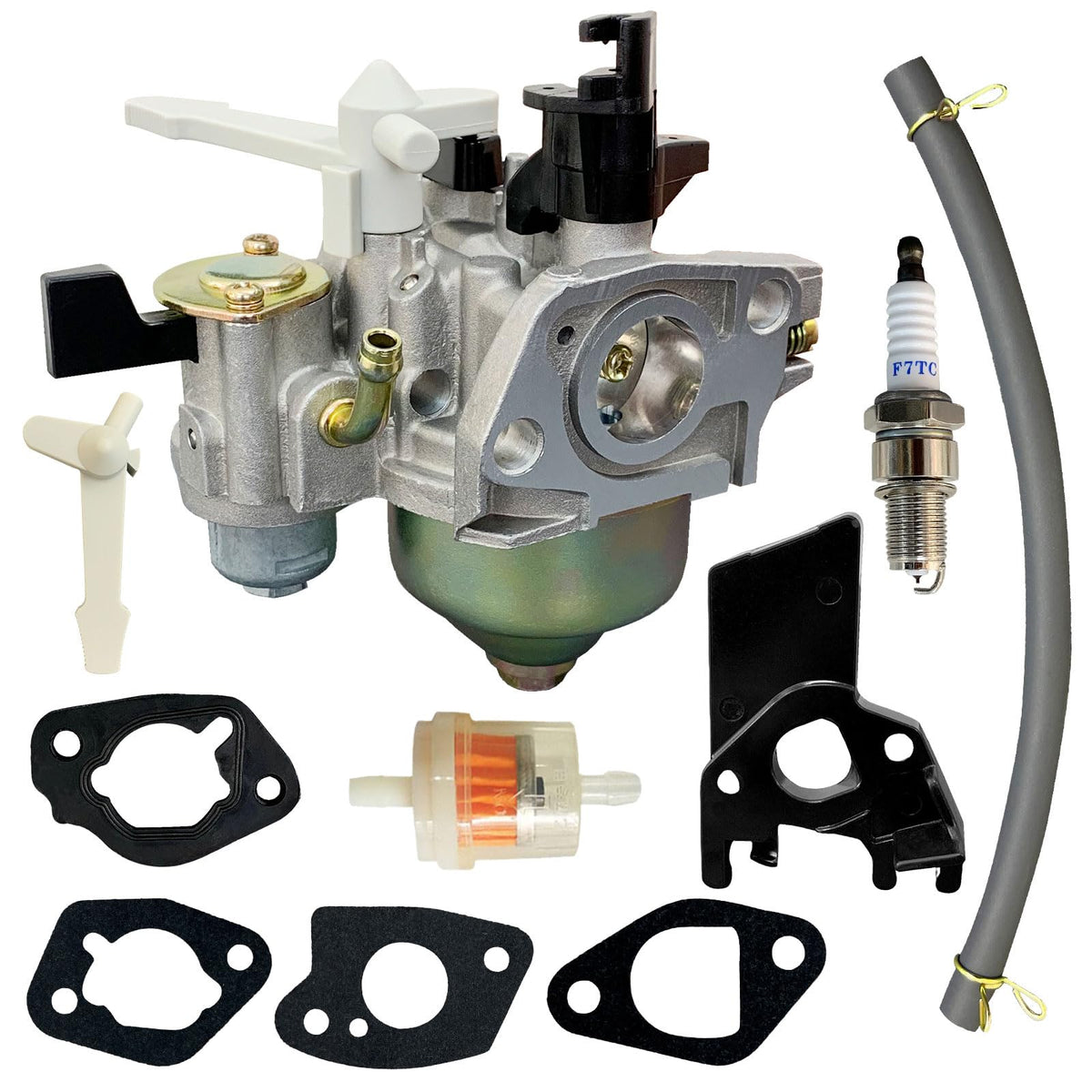 ALFUL Ruixing carburetor front view showing mounting and fit for easy replacement