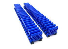 Alien Space Saver front view showing blue organizer and capacity benefit