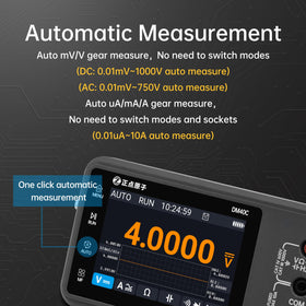 ALIENTEK DM40C close-up of buttons and touchscreen for accurate control and quick access