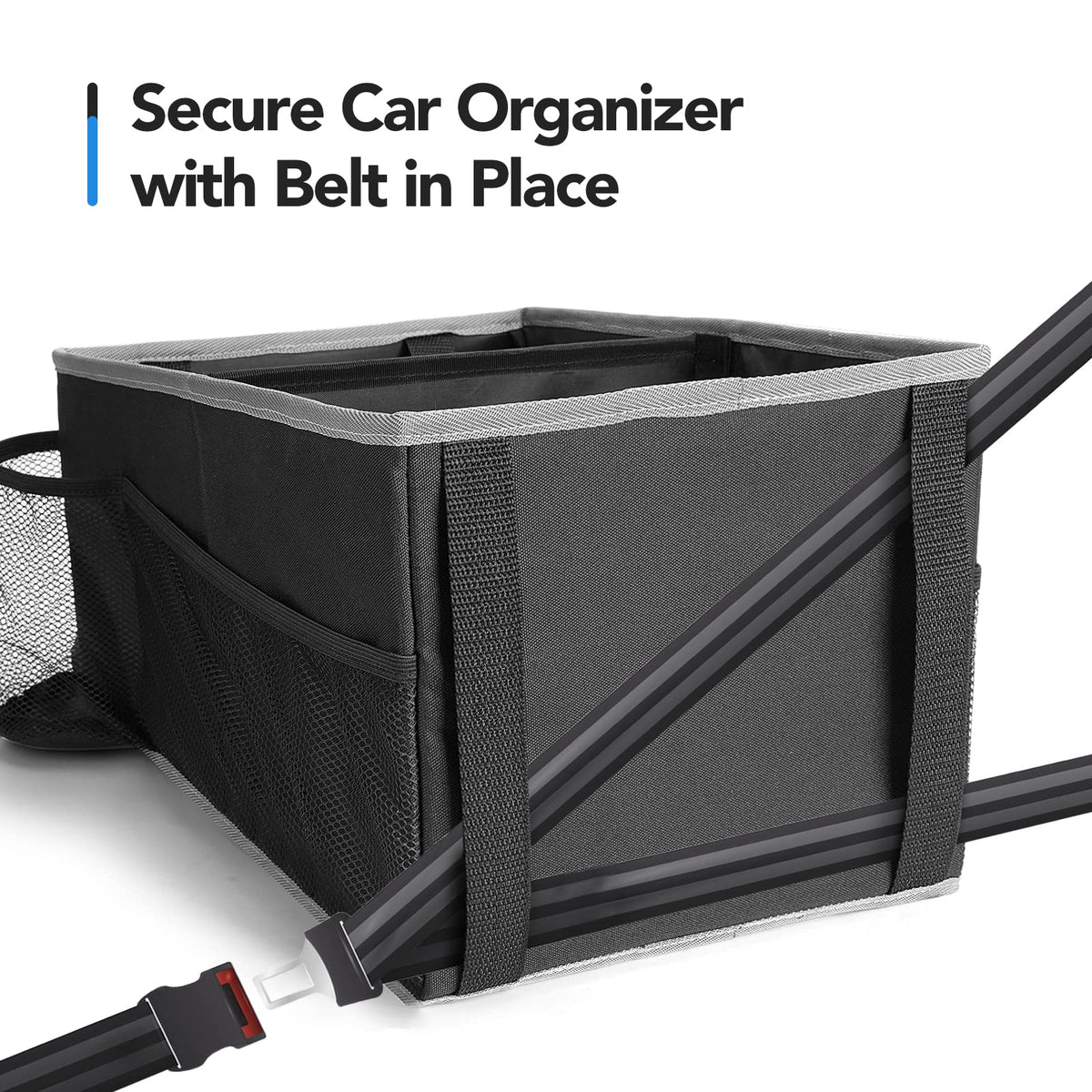 Alijees mesh pockets detail holding toys and chargers for quick retrieval