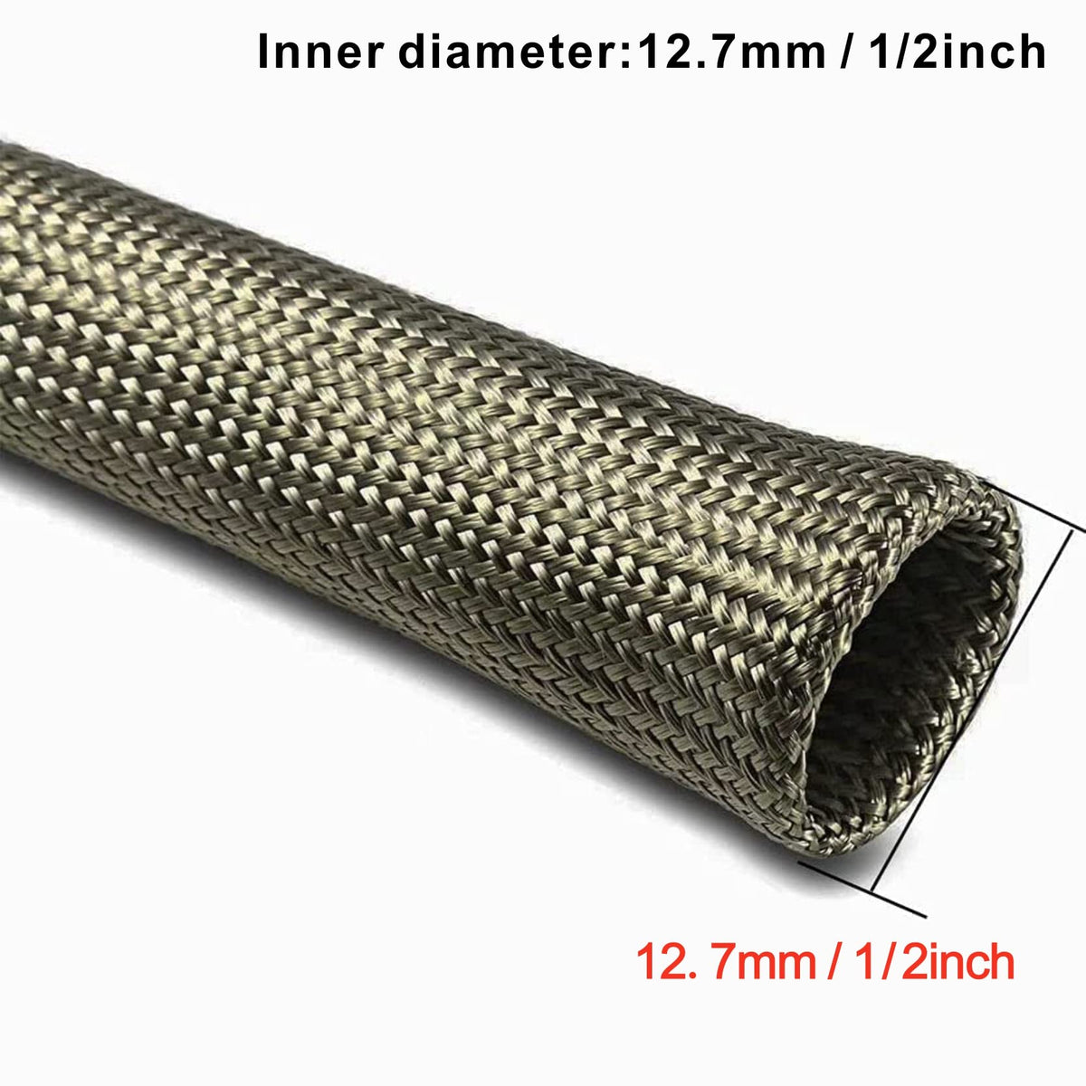 Alioncar sleeve roll beside ruler showing 10ft length and cut-to-fit convenience