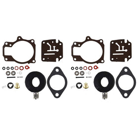 ALL-CARB front pack showing two carb repair kits and labels for quick identification