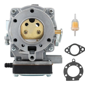 ALL-CARB front view carburetor showing mounting points and bolt pattern for easy fit