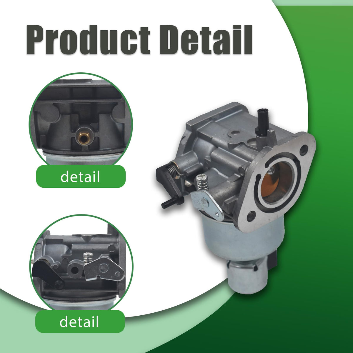 ALL-CARB inline fuel filter detail reducing contaminants for smoother engine operation