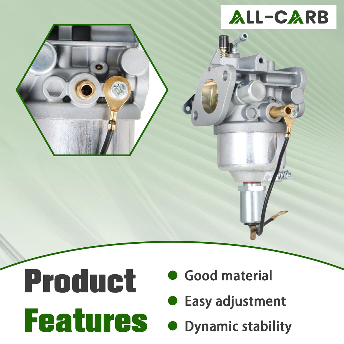 ALL-CARB included gaskets and fuel line for leak-free installation and convenience