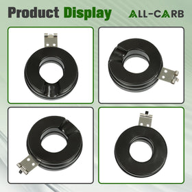 ALL-CARB labeled components on table illustrating included parts for easy identification