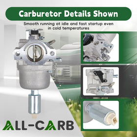 ALL-CARB installed on John Deere engine demonstrating direct replacement fit