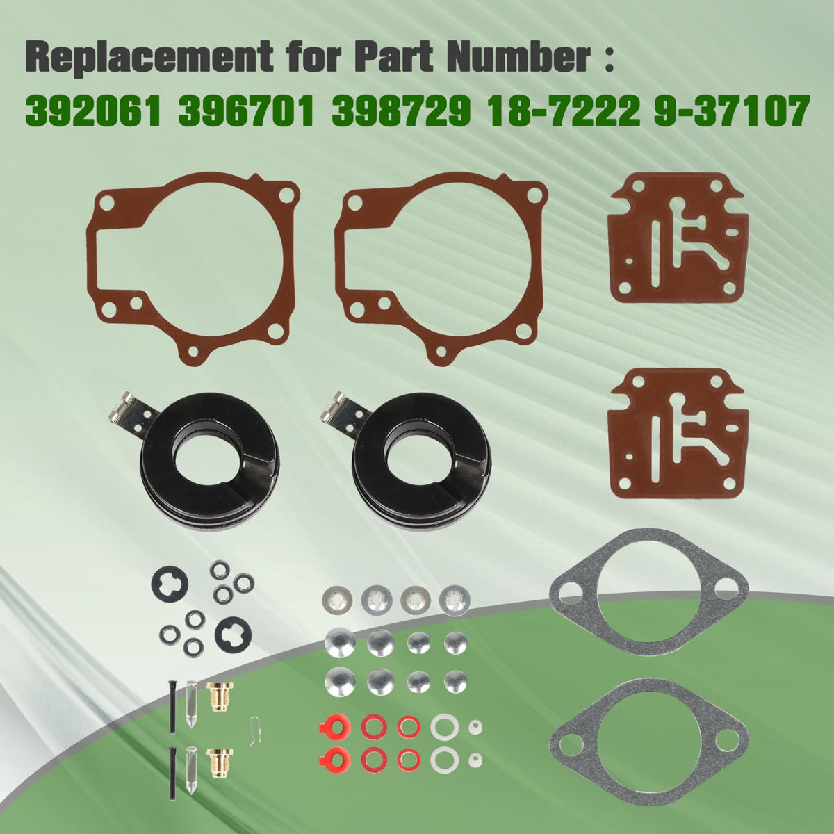 ALL-CARB needle and seat detail highlighting precision-fit parts for leak prevention