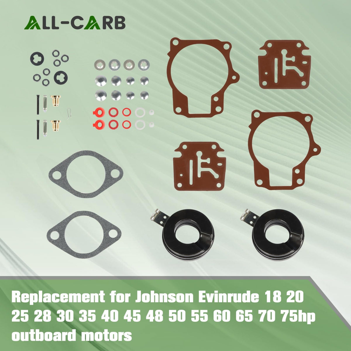 ALL-CARB replacement float close-up demonstrating accurate fuel level control