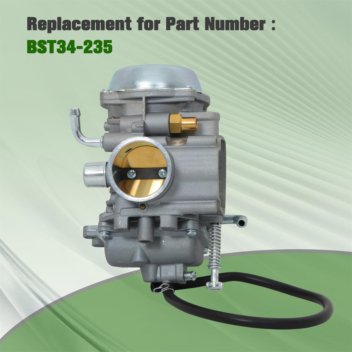 ALL-CARB top view of float bowl area demonstrating easy serviceability