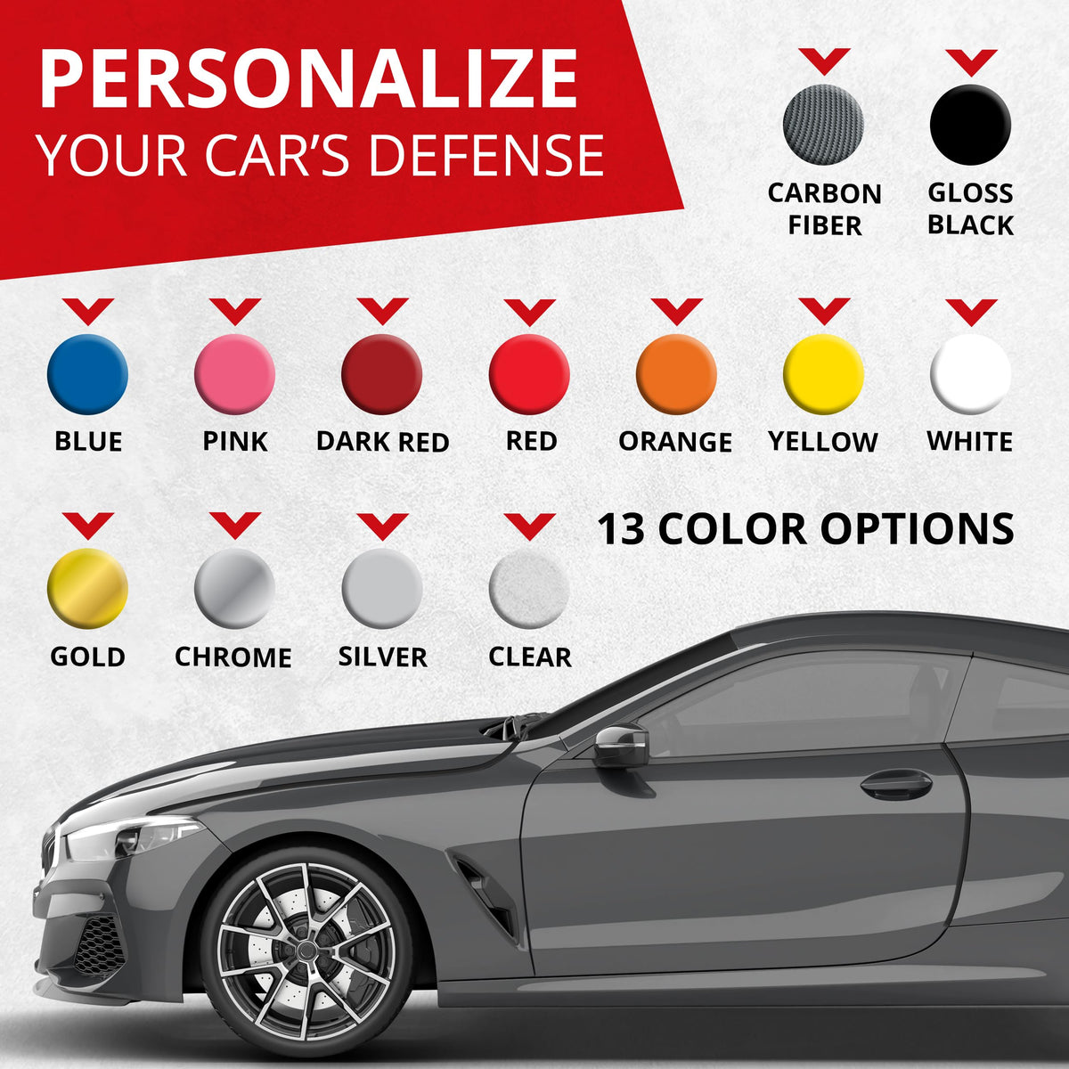 All-Fit Automotive installed on trunk lip protecting paint and edges from impacts