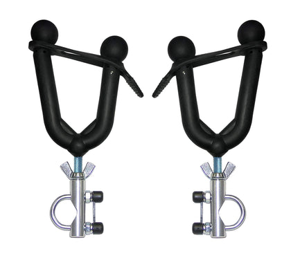 All Rite Pack Rack front view showing full holder and secure grip benefit