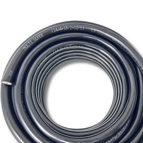 All Star Truck Parts 30ft roll beside ruler showing length and routing ease