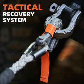 ALL-TOP shackle mounted on bumper demonstrating compatibility and secure attachment