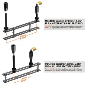 ALL-TOP hardware close-up showing stainless steel parts and corrosion resistance
