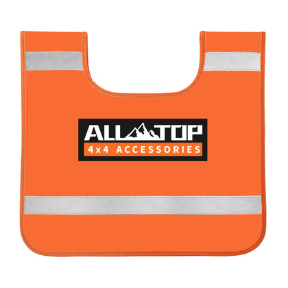 ALL-TOP dampener front view showing shape and bright orange safety color