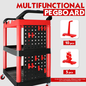 ALL4DETAIL assembly parts laid out to show simple tool-free setup