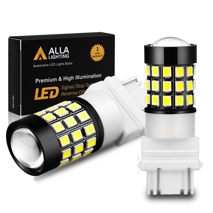 Alla Lighting front packaging showing model and benefits