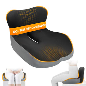 Allaboutsla front view of cushion showing ergonomic shape and immediate comfort