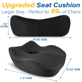 Allaboutsla on office chair providing wider support for long sitting
