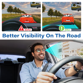 Allaboutsla cushion installed in car demonstrating improved driving posture