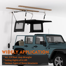 ALLCOS ceiling mount and organizer plates showing secure attachment benefit