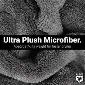 AllGuard towel close-up of microfiber weave for superior absorption