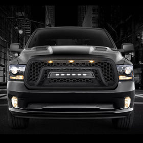 Allinoneparts bumper-to-grille close fit demonstrating clean integration and finished appearance