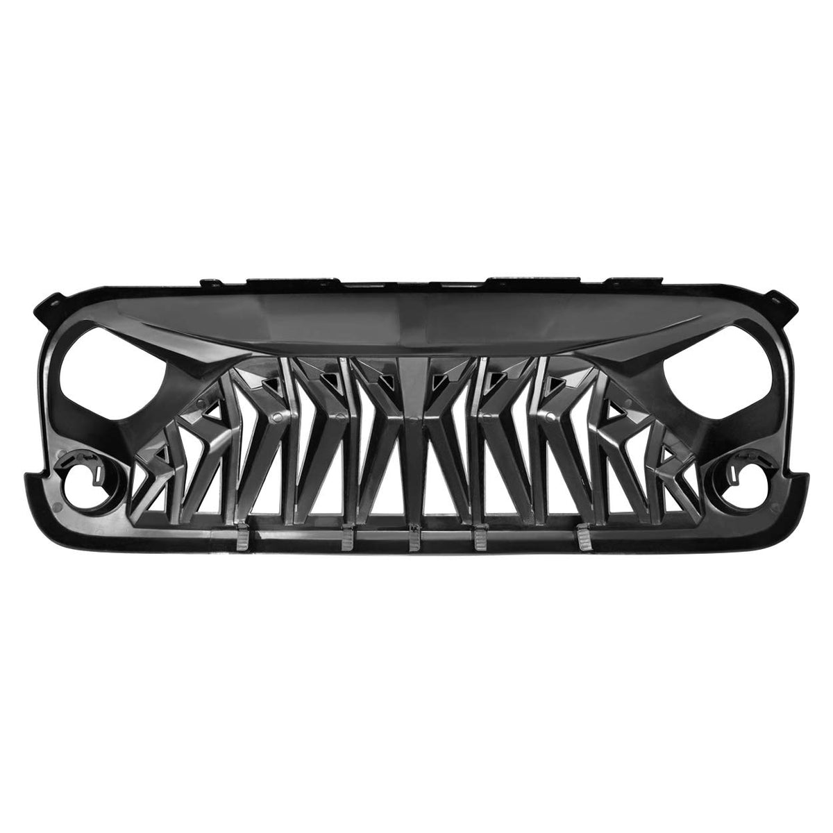 Allinoneparts grille closeup of mounting tab demonstrating direct-fit ease