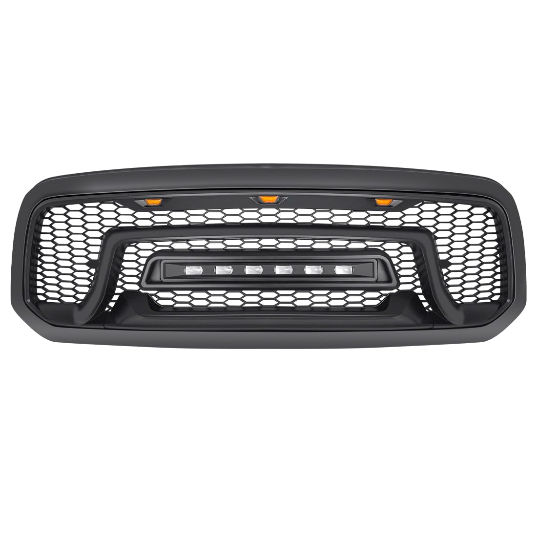 Allinoneparts grille texture close-up showing durable ABS finish for long-lasting protection