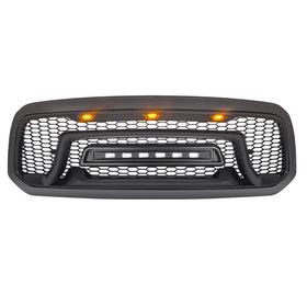 Allinoneparts grille LEDs lit at night providing increased visibility and a distinctive appearance