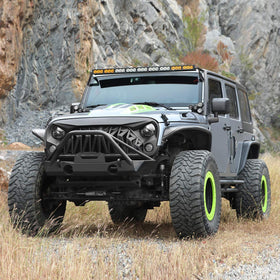 Allinoneparts night shot with headlights demonstrating bold nighttime presence
