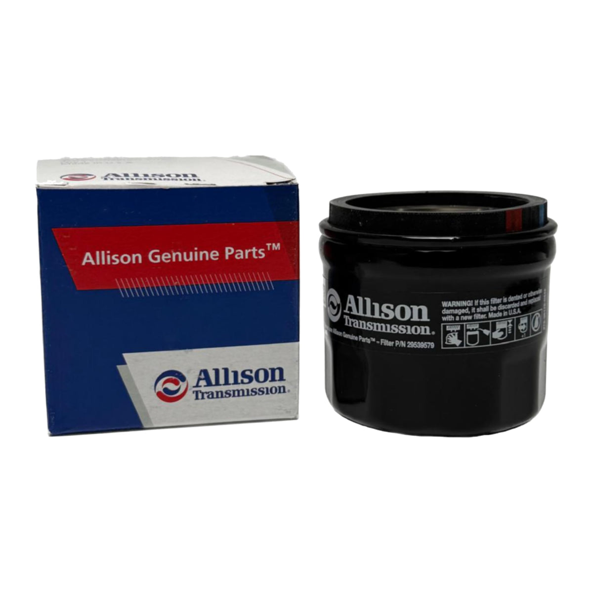 Allison close-up of 29535617 magnet highlighting metal-trapping surface to reduce contaminants