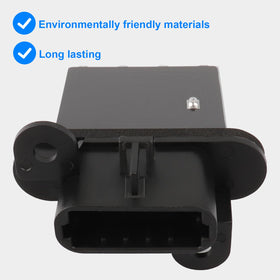 Allmotorparts installed under Toyota Tacoma dashboard demonstrating restored HVAC fan function