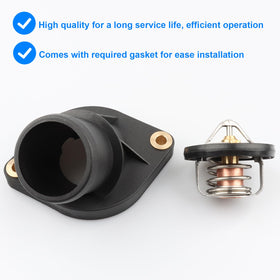 Allmotorparts detailed view of thermostat seat for secure thermostat installation