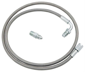 Allstar Performance 46100 front view showing braided line and fittings for quick install