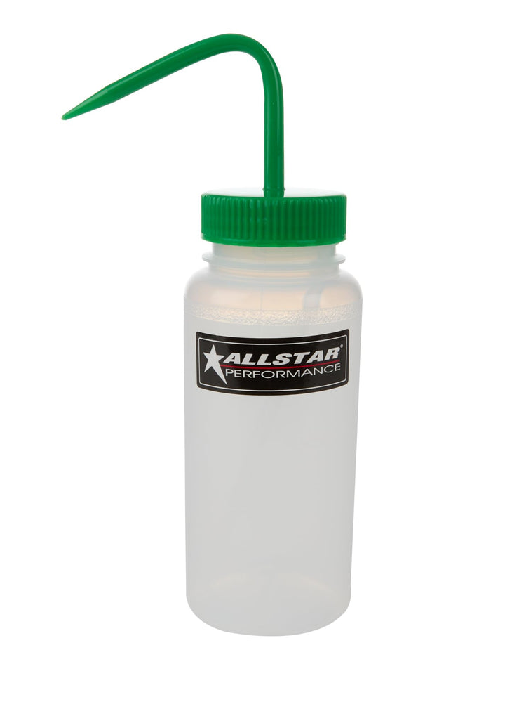 Allstar Performance primer bottle front view showing angled filler tube and easy control