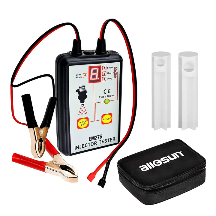 allsun em276set front panel showing controls and ports for easy operation
