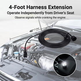 Alltooetools LED noid lit during engine crank showing fast diagnosis benefit