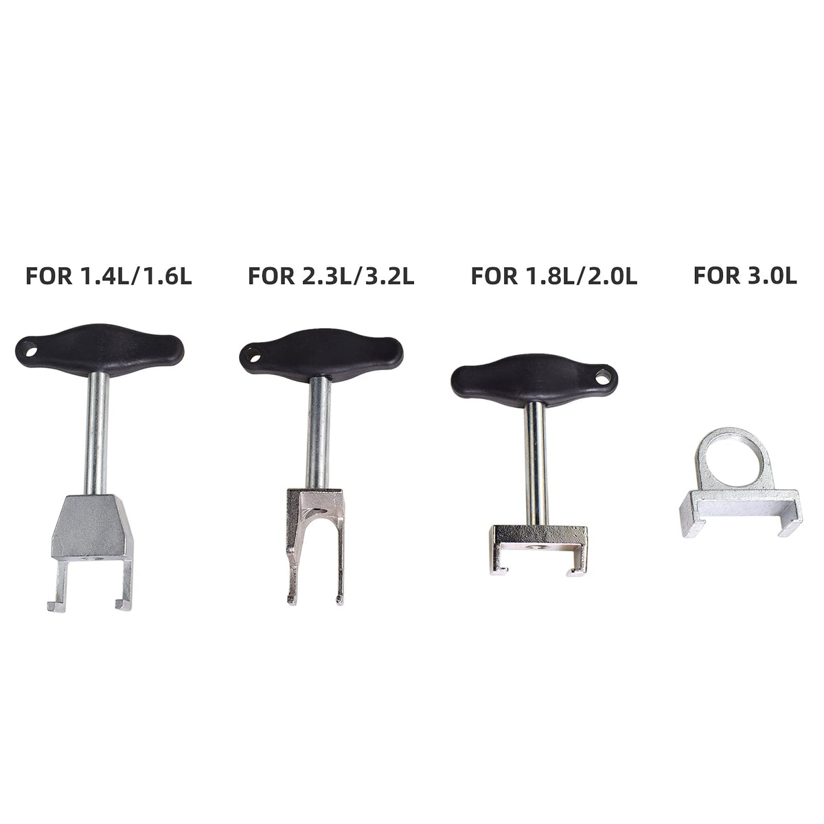 Alltooetools selection of adapters laid out for quick coil matching