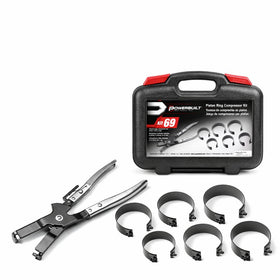 Alltrade Powerbuilt front packaging showing complete compressor kit and benefits