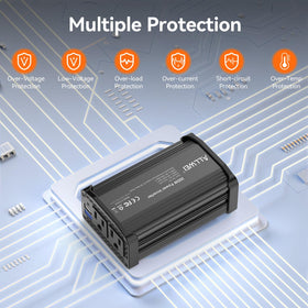 ALLWEI temperature-controlled cooling fan ensuring quiet, reliable operation