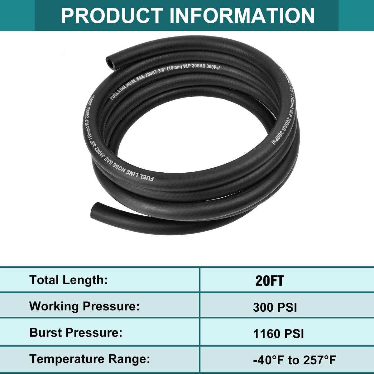 ALLWIN ten hose clamps laid out illustrating included fastening hardware