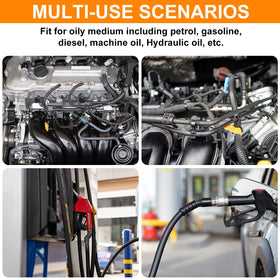ALLWIN hose on workbench with tools illustrating simple DIY installation