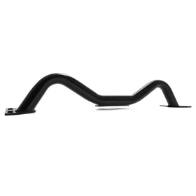 ALMULOO crossmember aligned with transmission demonstrating correct driveshaft angle