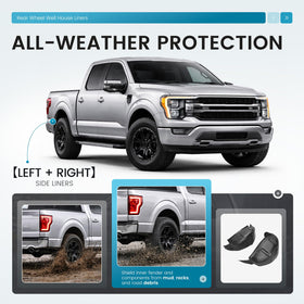 ALMULOO liner edge aligned to factory clip points for accurate OEM-compatible fitment