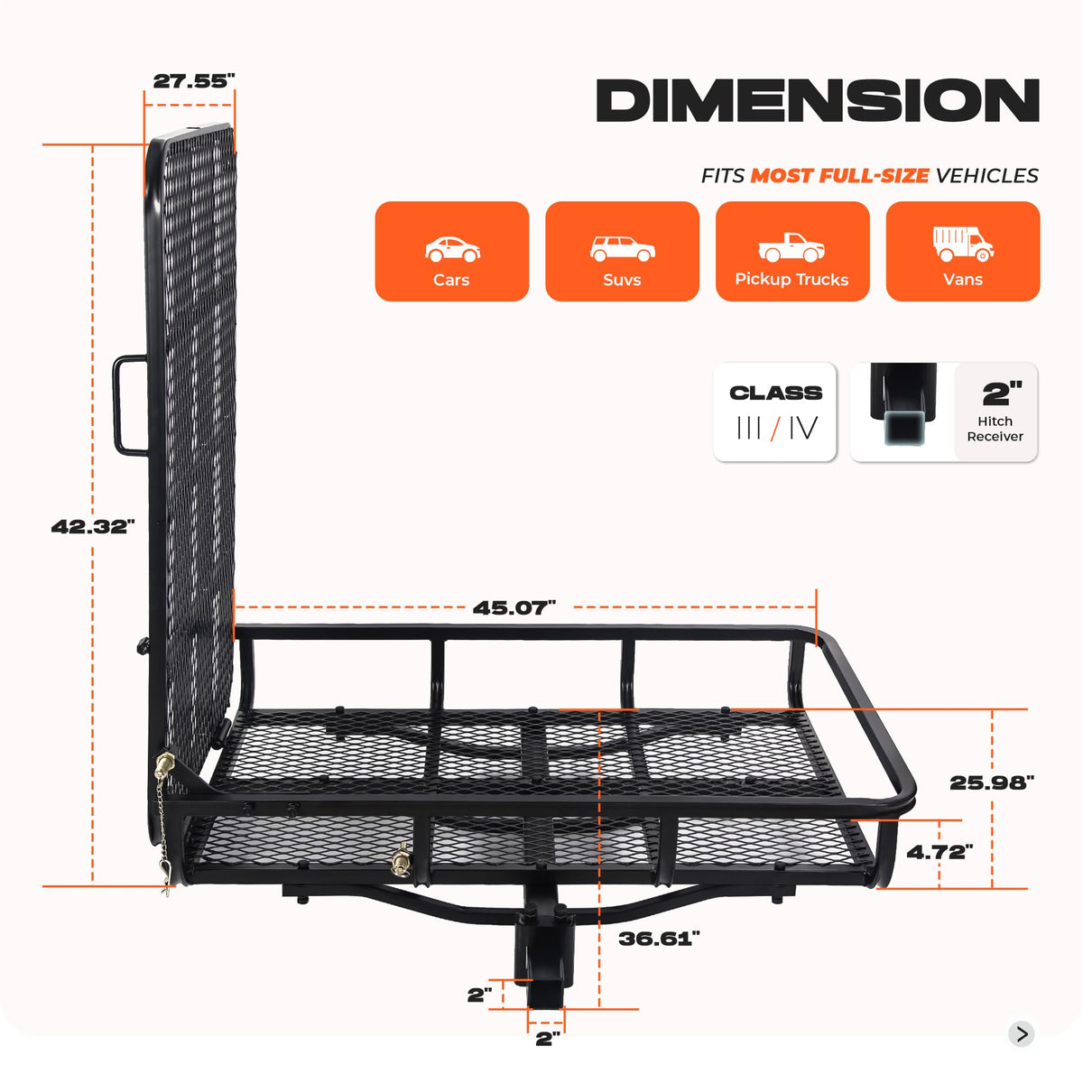 ALMULOO folding ramp with lawn mower loading smoothly for safer transport