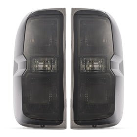 ALMULOO front view of both tail light assemblies showing fit and style benefit