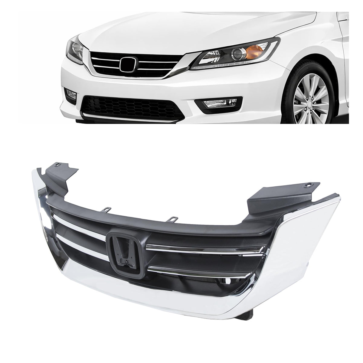 ALMULOO front grille full view showing restored front look and fit