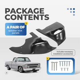 ALMULOO installed in truck passenger side enabling audio upgrade